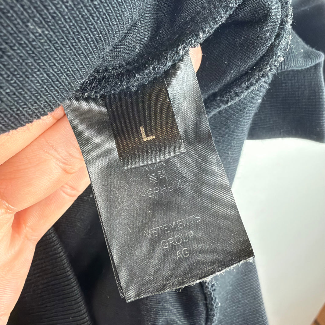 Vetements Puff Logo Hoodie