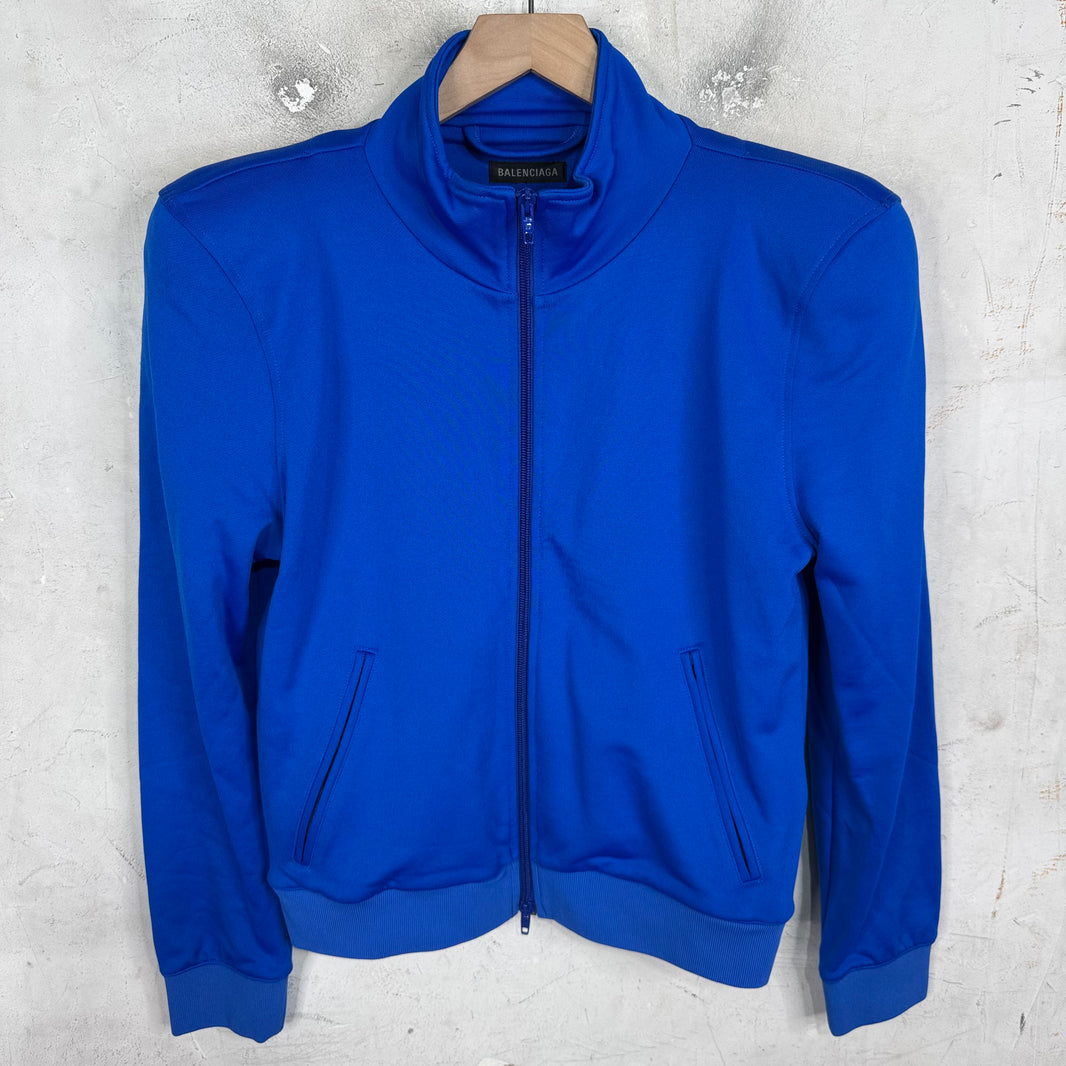 Balenciaga 3B Padded Shoulder Track Jacket