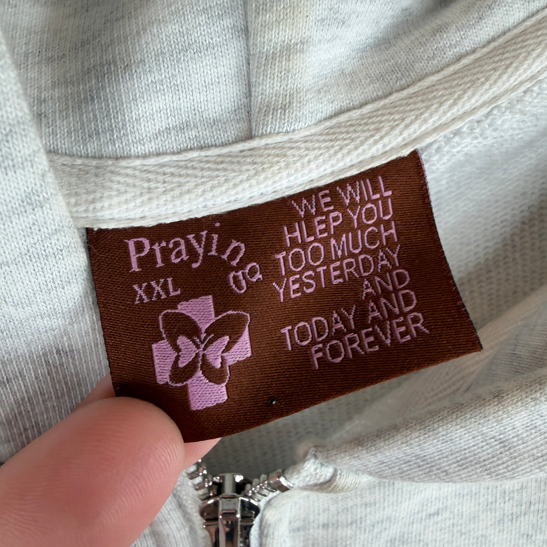 Praying I Love Women Zip Hoodie