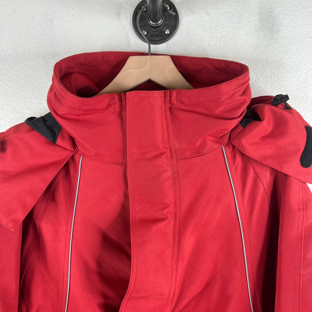 Balenciaga Red Swing Parka Jacket