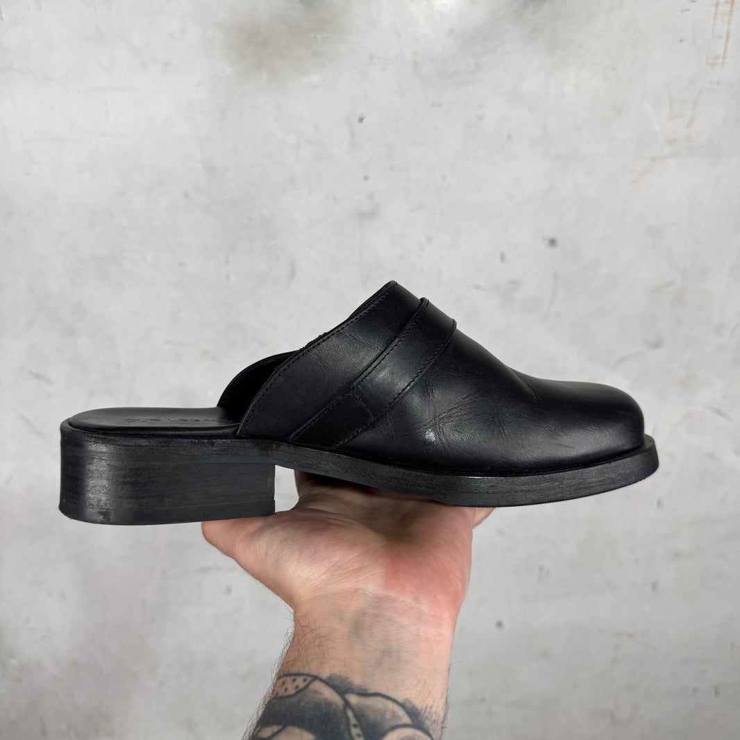 Our Legacy Black Camion Mules
