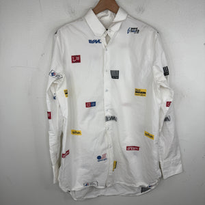 Louis Vuitton Race Logos Button Up Shirt