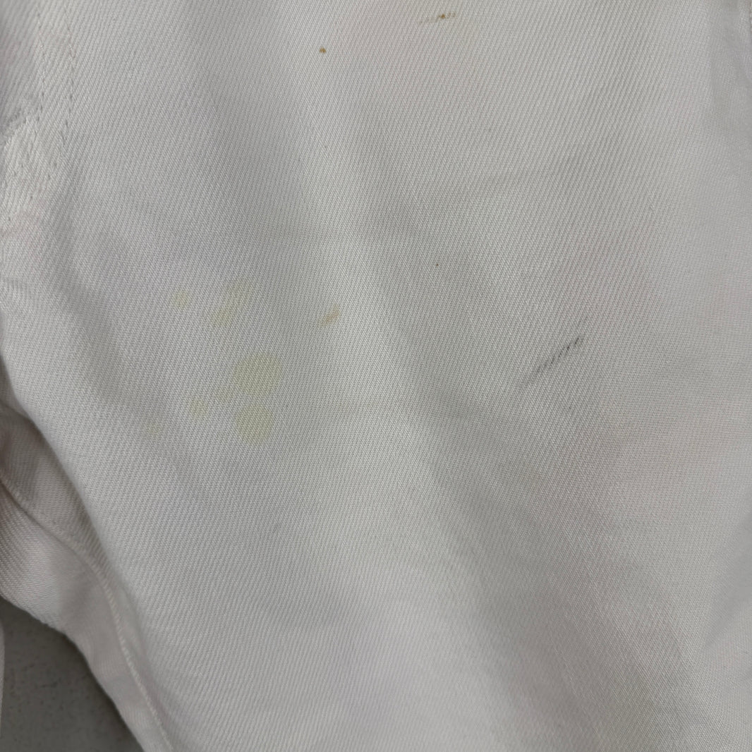 RRL White Slim Jeans