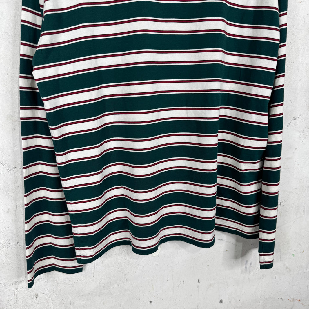 Miu Miu Striped L/S Pocket T-Shirt