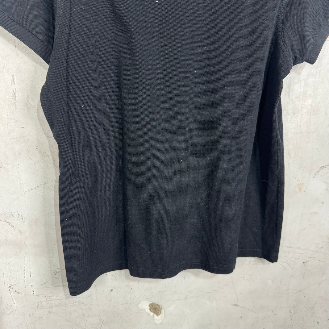 Saint Laurent Two Button Leather Collar Shirt