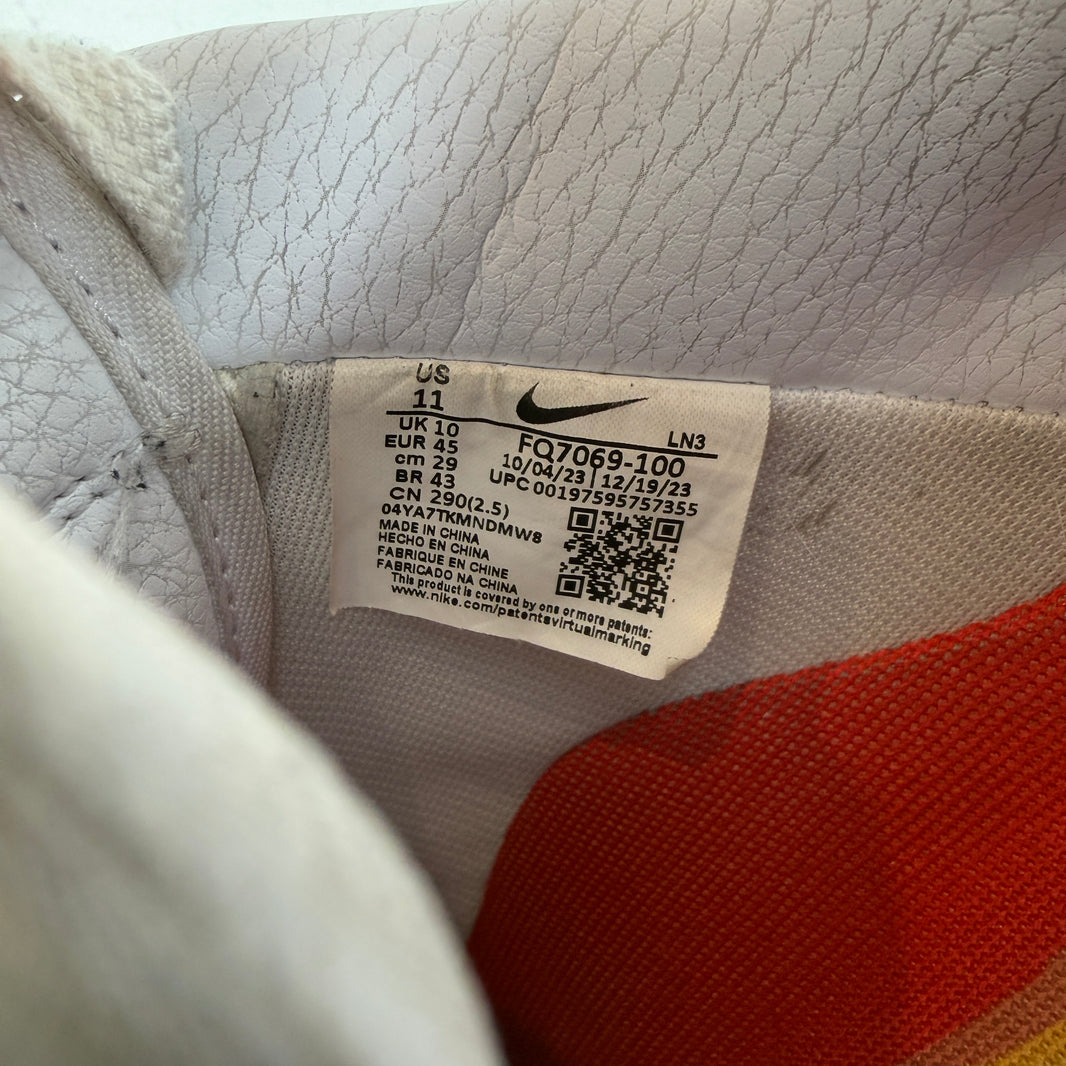 Nike CPFM White Flea AF1