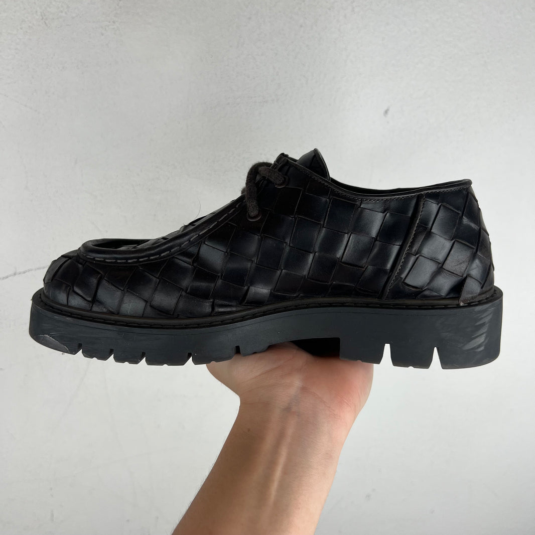 Bottega Veneta Haddock Lace-Up Shoes