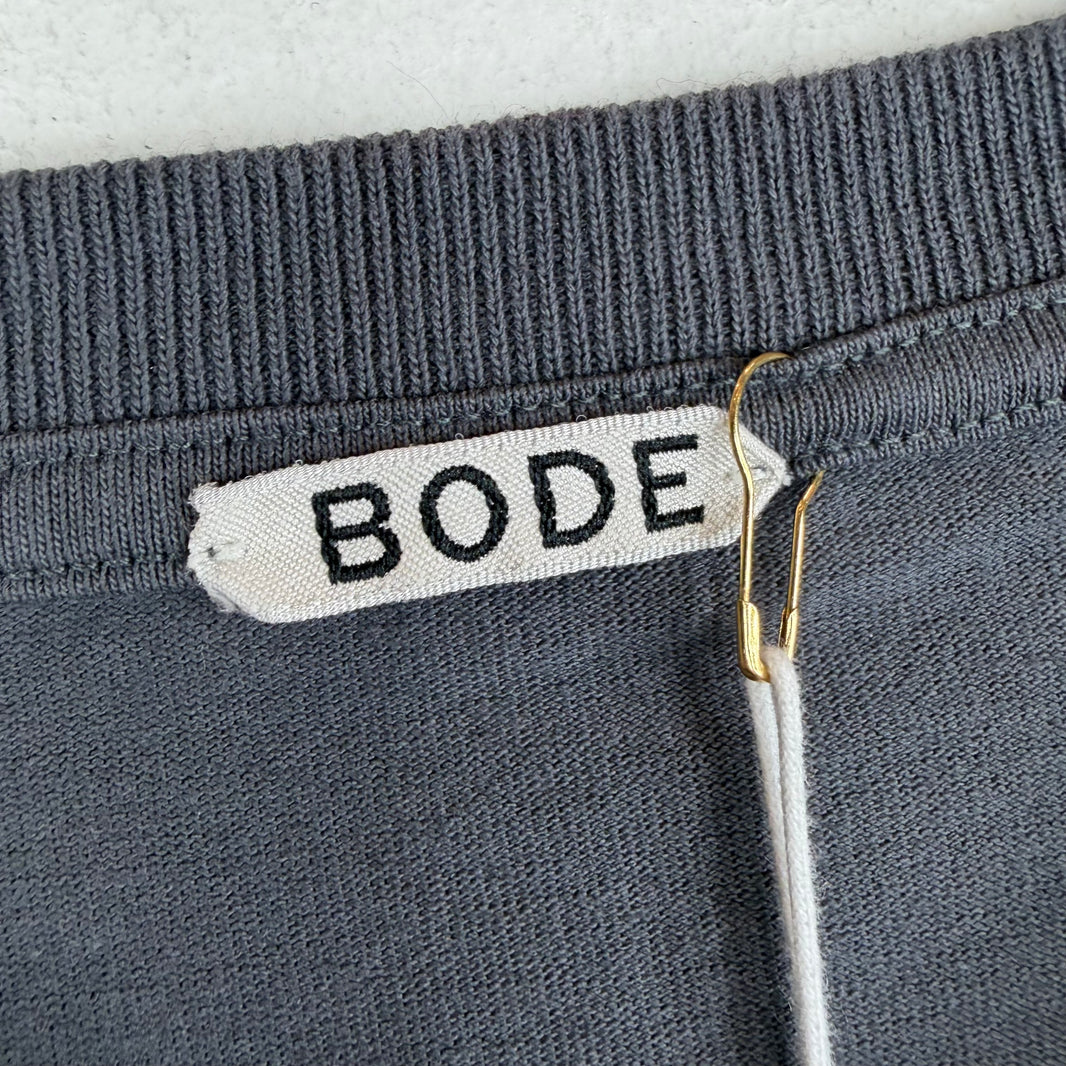 Bode Floral Chainstitch Pocket Shirt