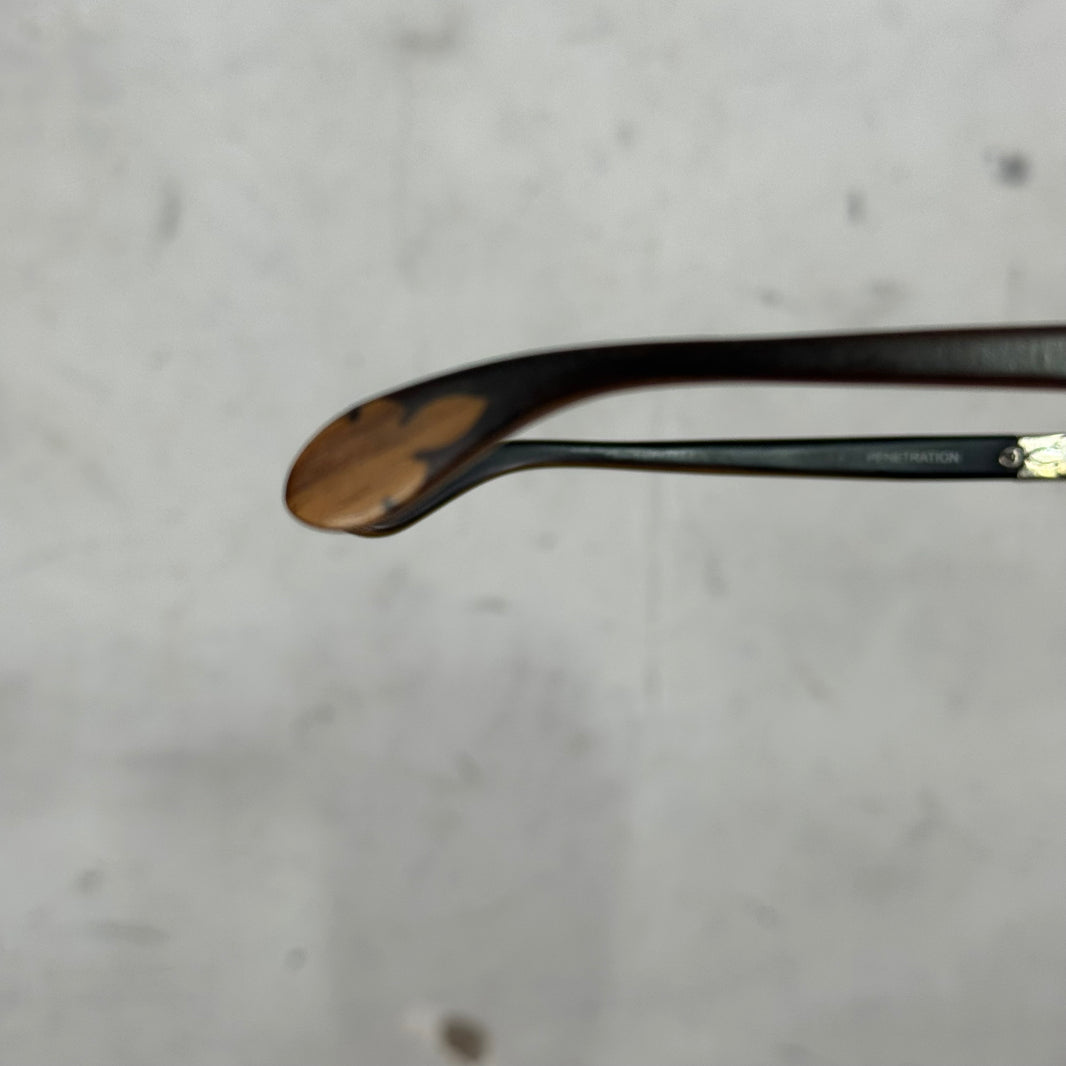 Chrome Hearts Penetration Wood Sunglasses
