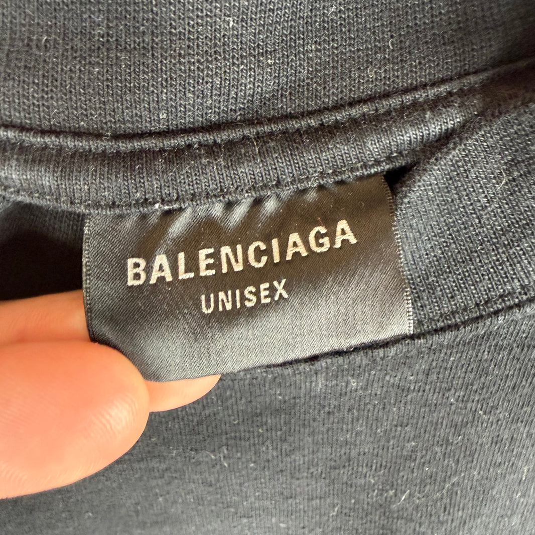 Balenciaga Drawn Dark Wave T-Shirt