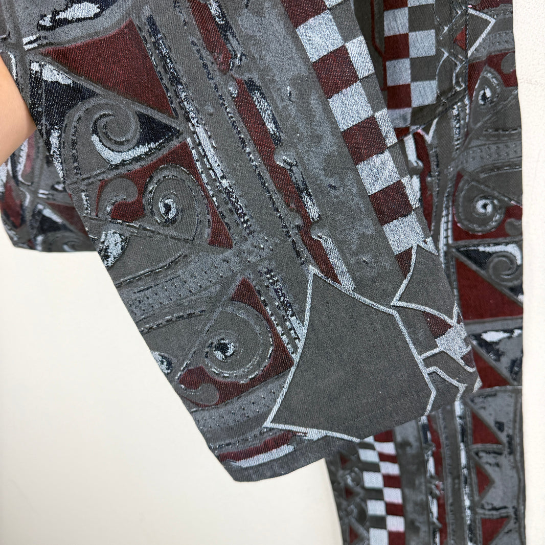 JPG For OVS All Over Print Denim Jeans