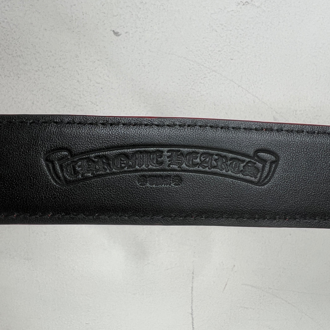 Chrome Hearts Red Gunslinger Belt
