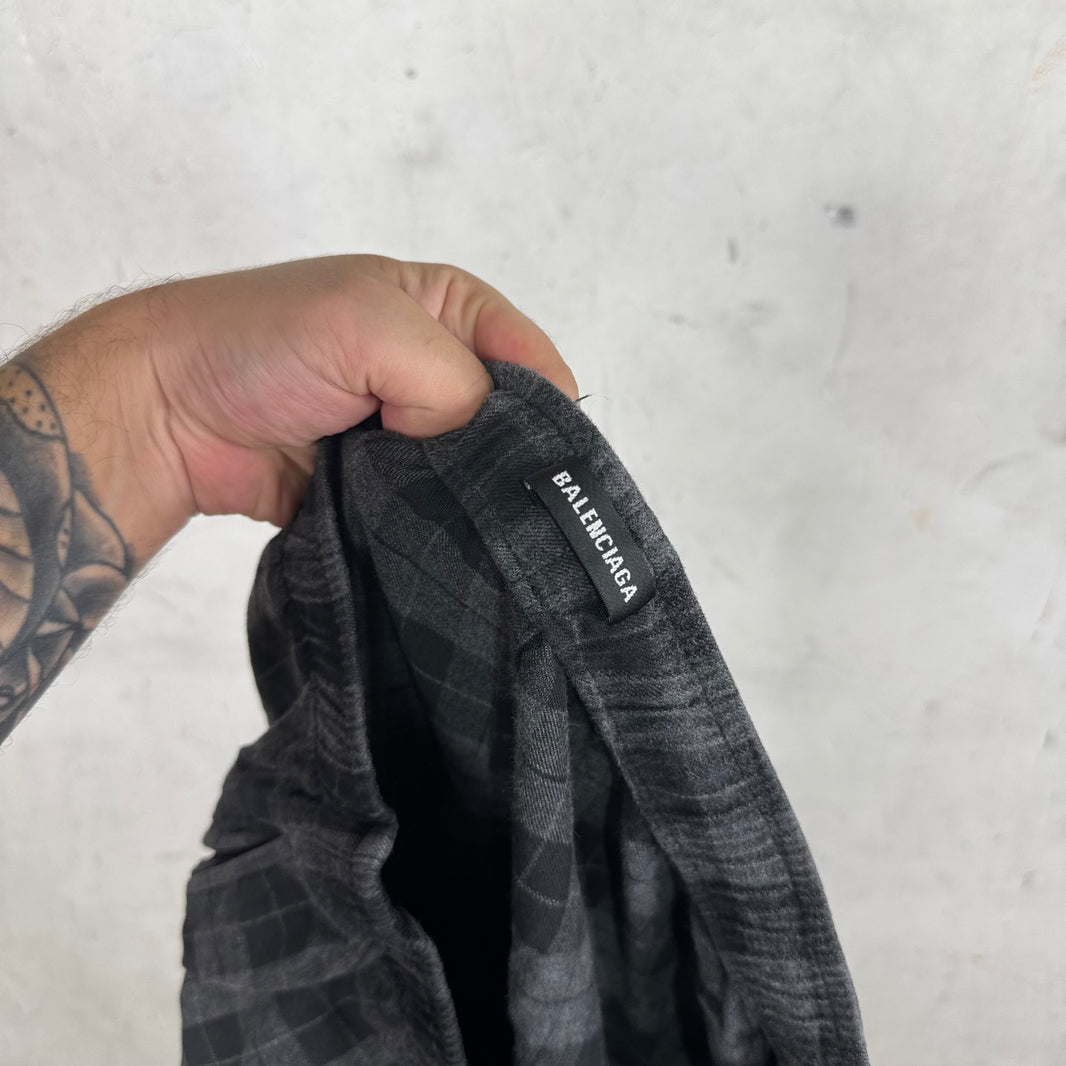 Balenciaga Plaid Pajama Pants