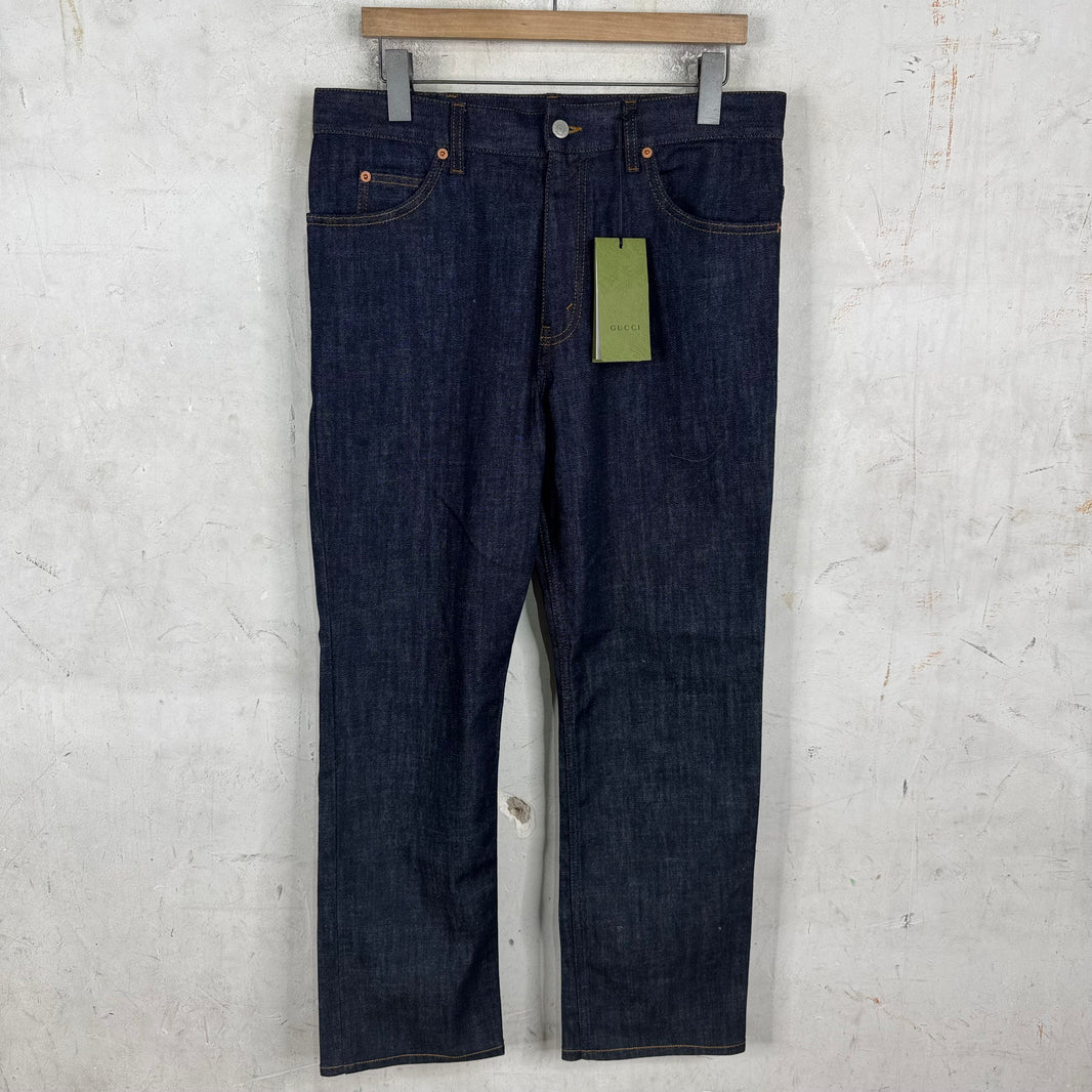 Gucci BNWT Plain Raw Denim Jeans