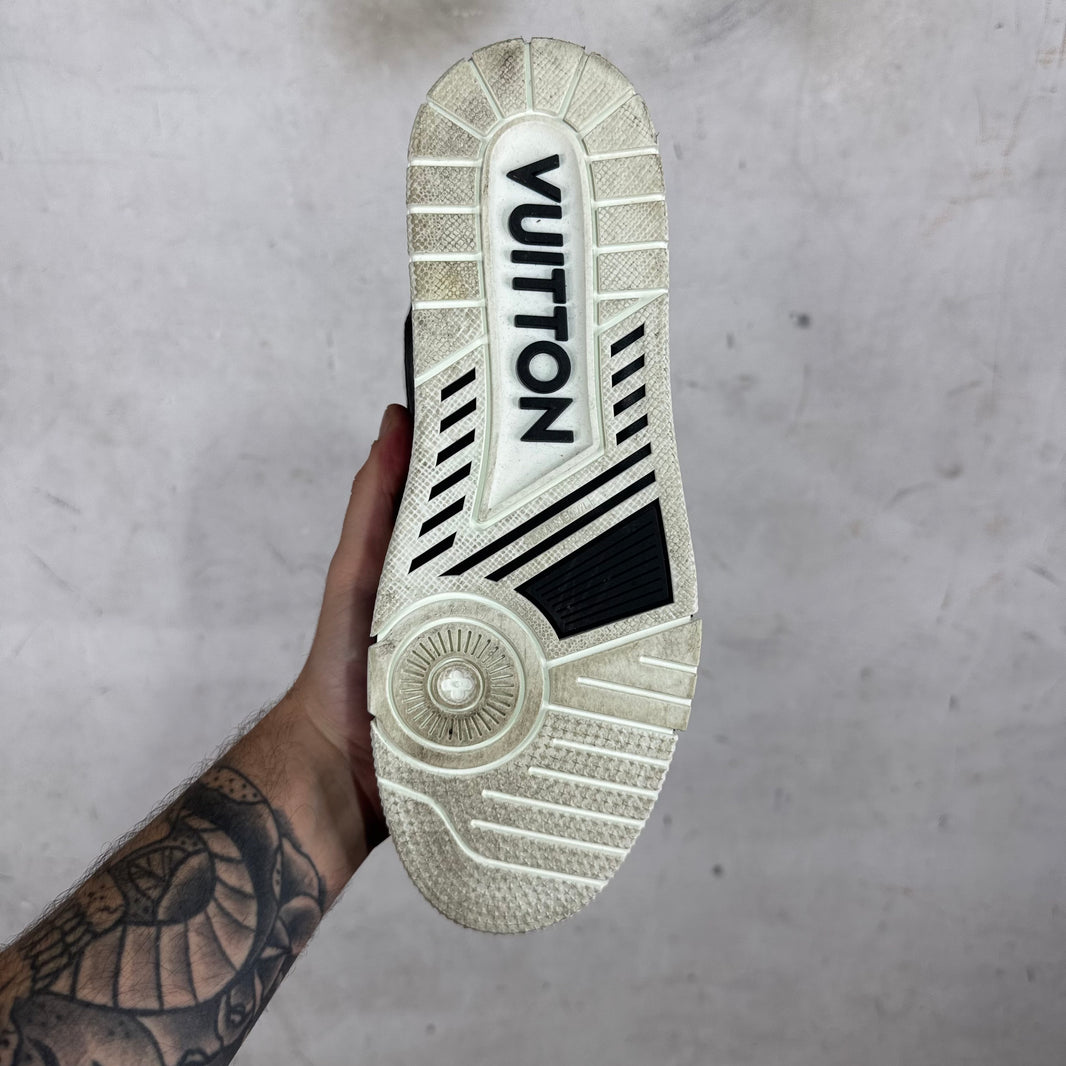 Louis Vuitton Black/White Mid Trainers