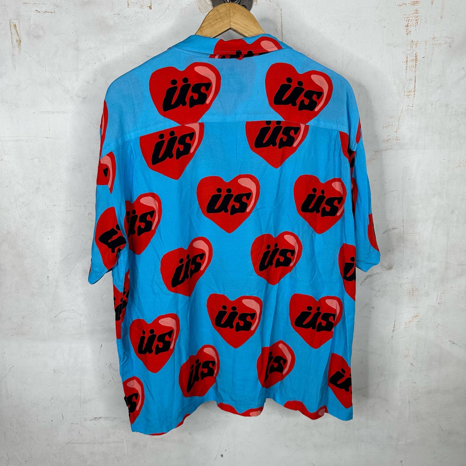 Stussy CPFM Heart Button Up Shirt