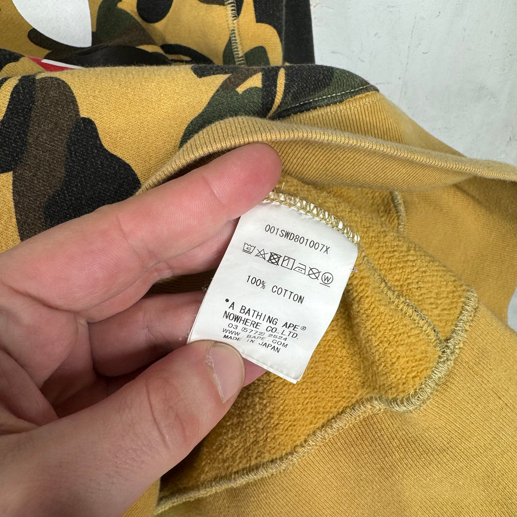 Bape Camo Shark Crewneck Sweater