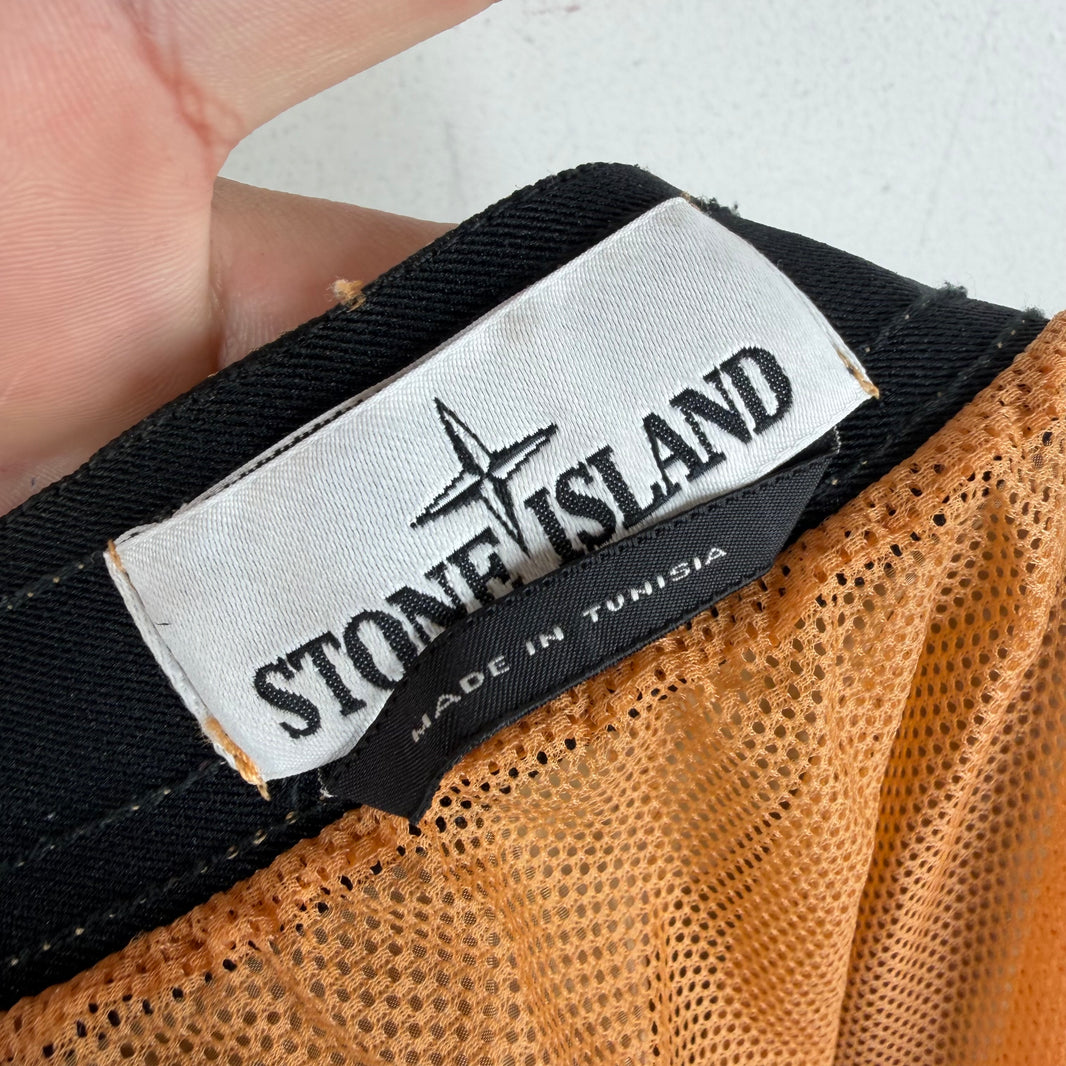 Stone Island Brown/Orange Reflective Shorts