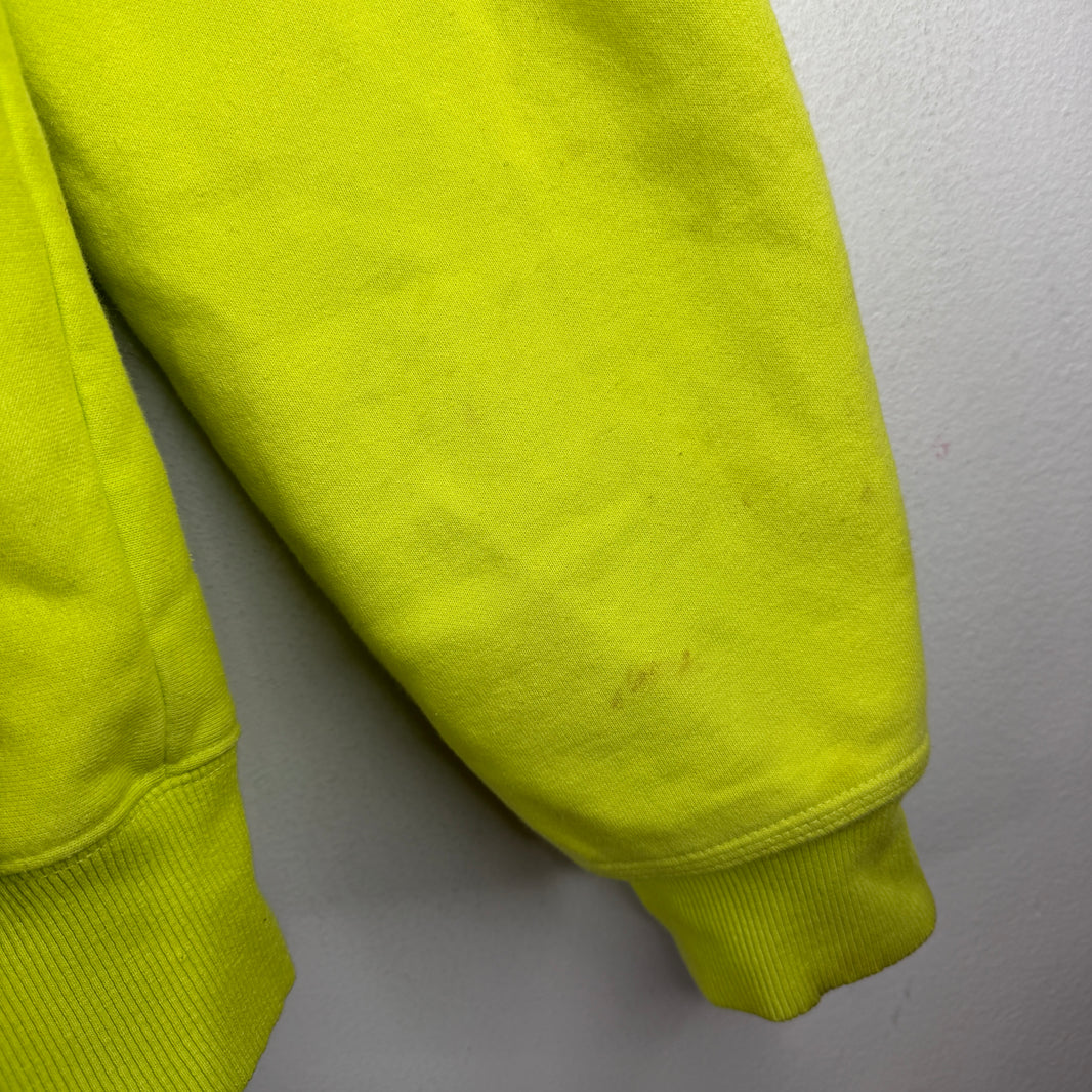 Stussy London Neon Zip Up Hoodie