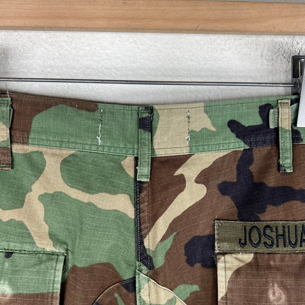 Joshua Jamal NBHD Long Camo Shorts