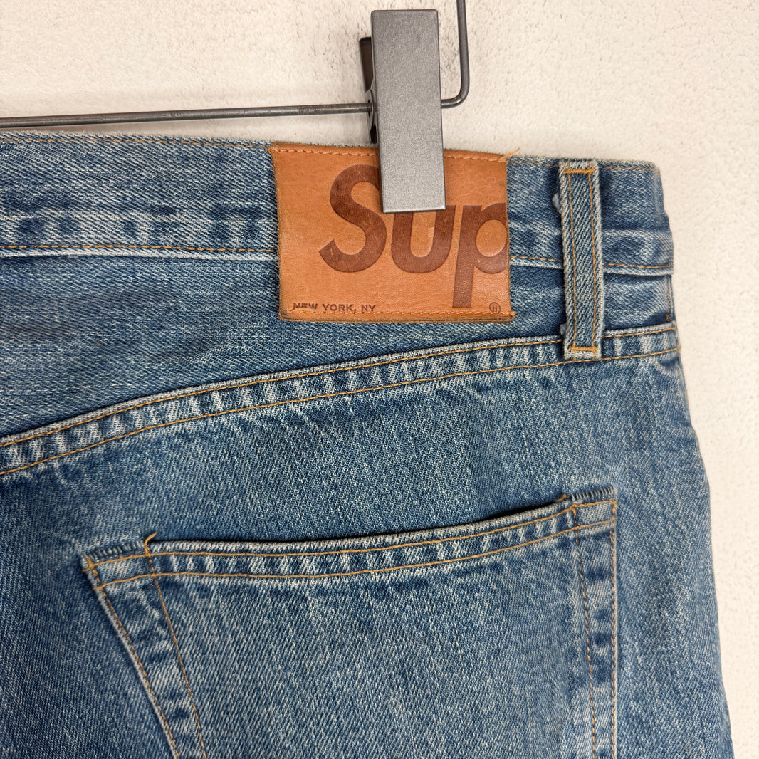 Supreme Selvedge Slim Leg Denim Jeans