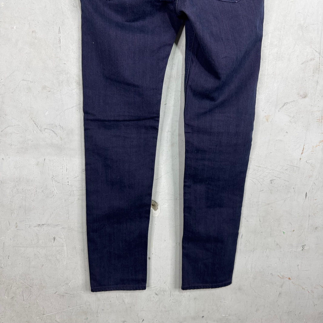 Number Nine Purple Aztec Jeans