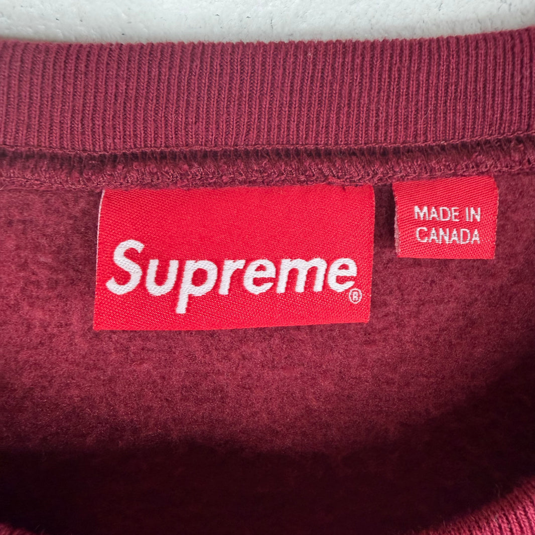 Supreme Red Box Logo Crewneck