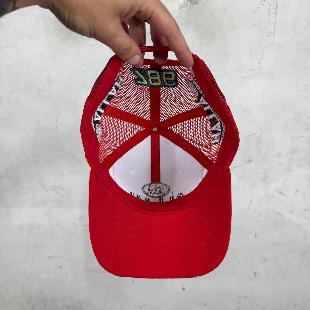 786 Racing Trucker Hat (Red)