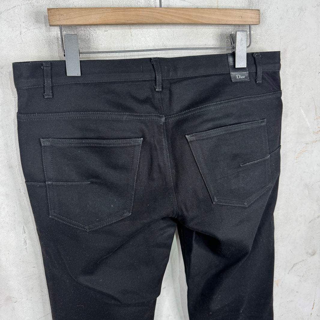Dior Atelier Black Skinny Jeans