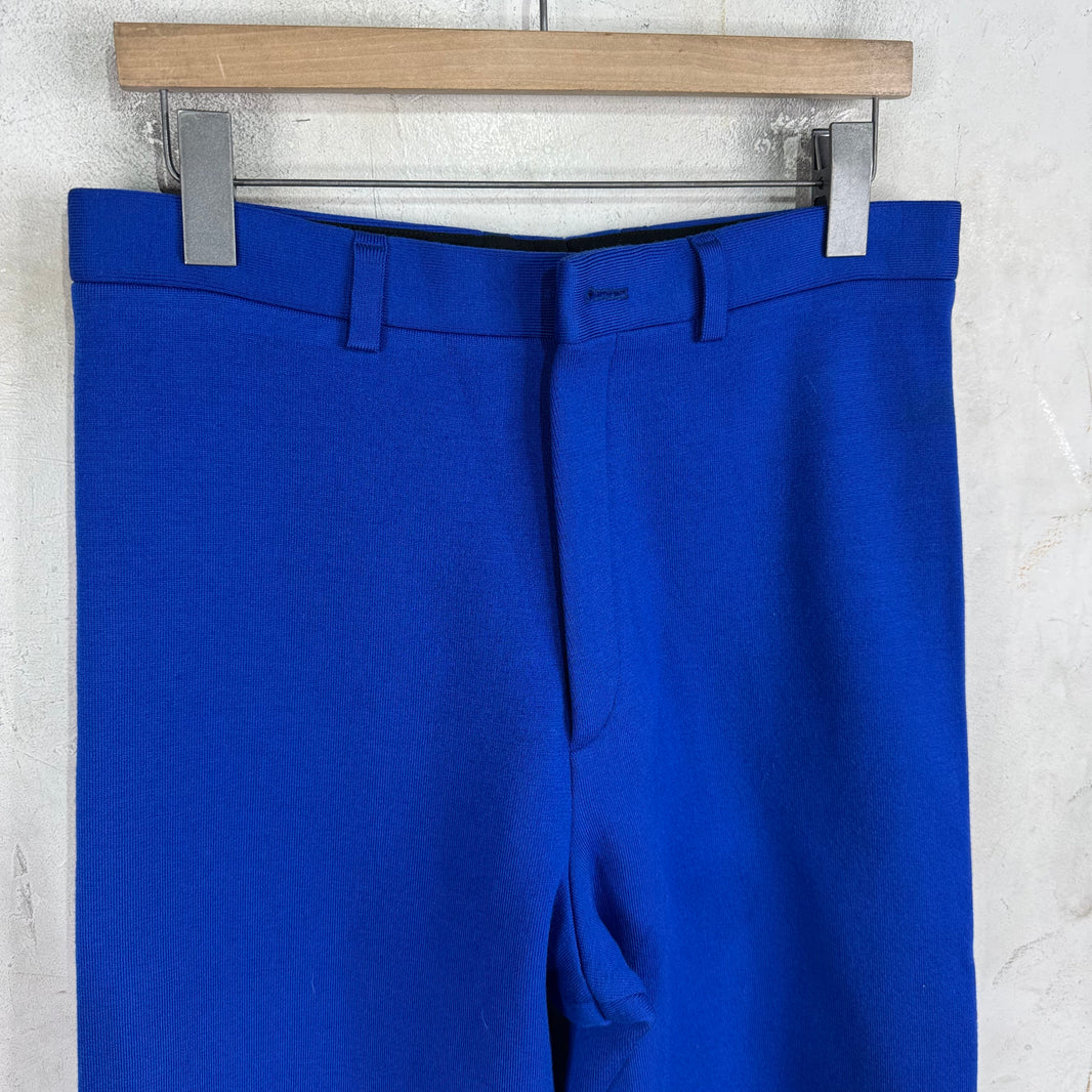 Balenciaga Blue Knitted Trouser