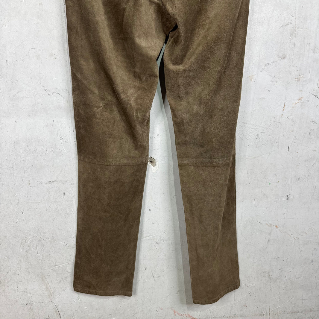 RRL Suede Western Pants
