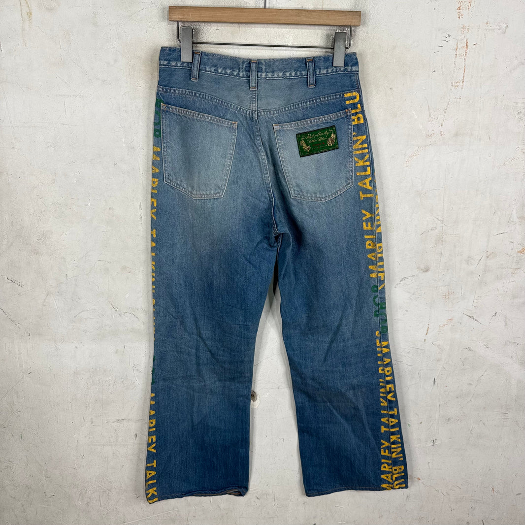 Kapital Stencil Printed Jeans