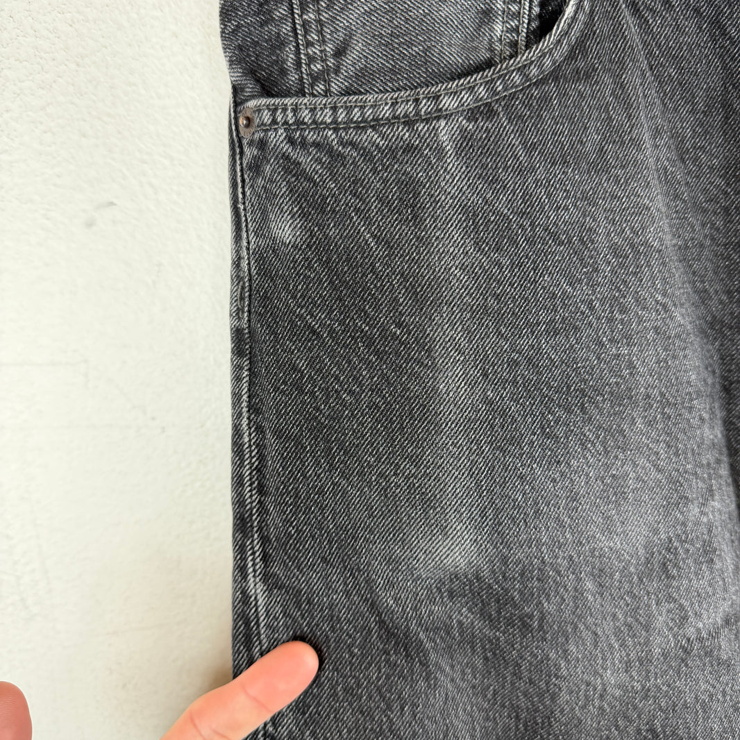 Acne Studios Black Baggy Jeans