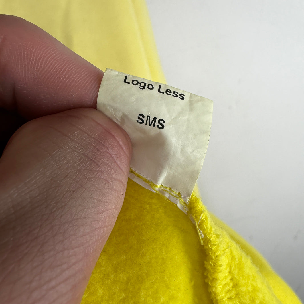 Balenciaga Sample Yellow Distressed Hoodie