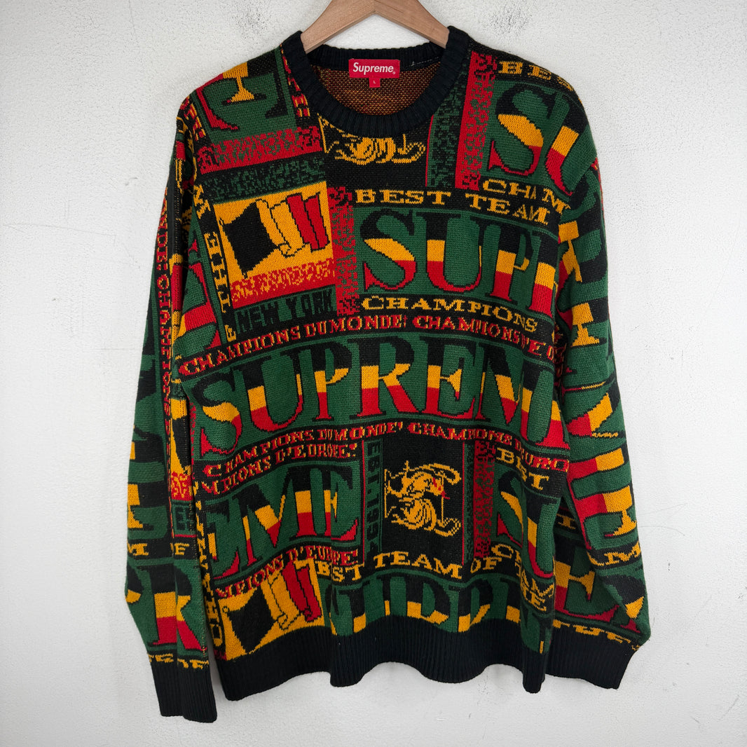 Supreme Scarf Sweater