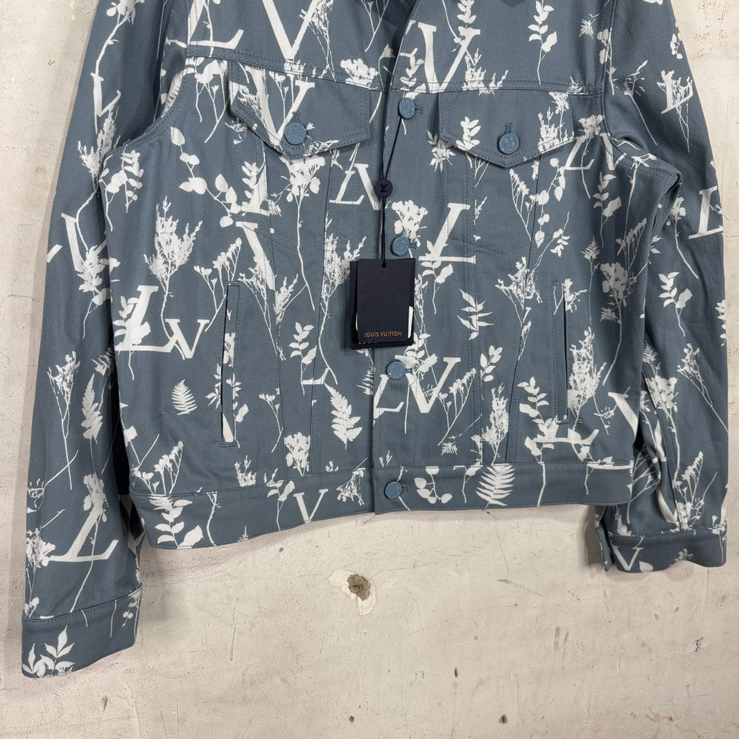 Louis Vuitton Floral Monogram Trucker Jacket
