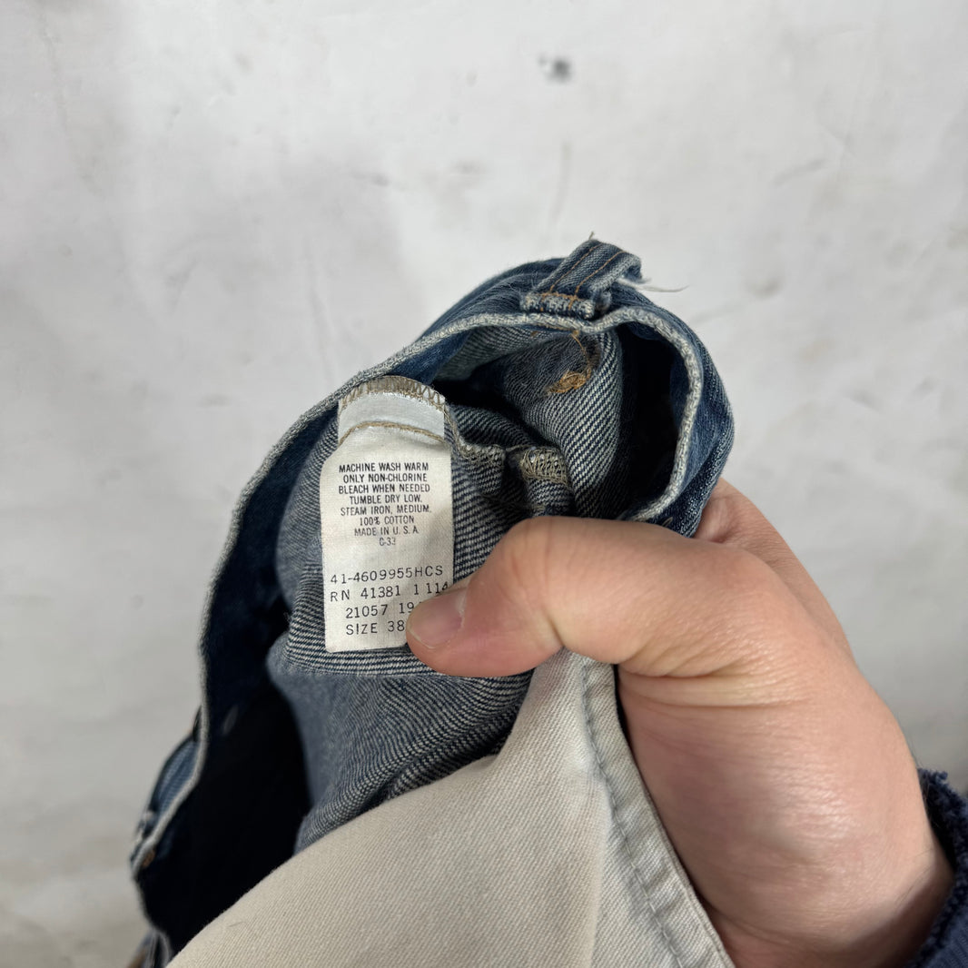 RRL Baggy Cutoff Denim Shorts