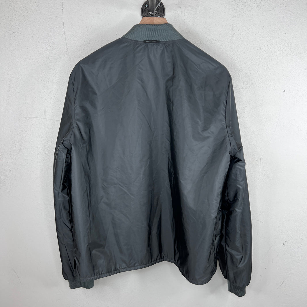 Prada Navy Reversible Bomber Jacket