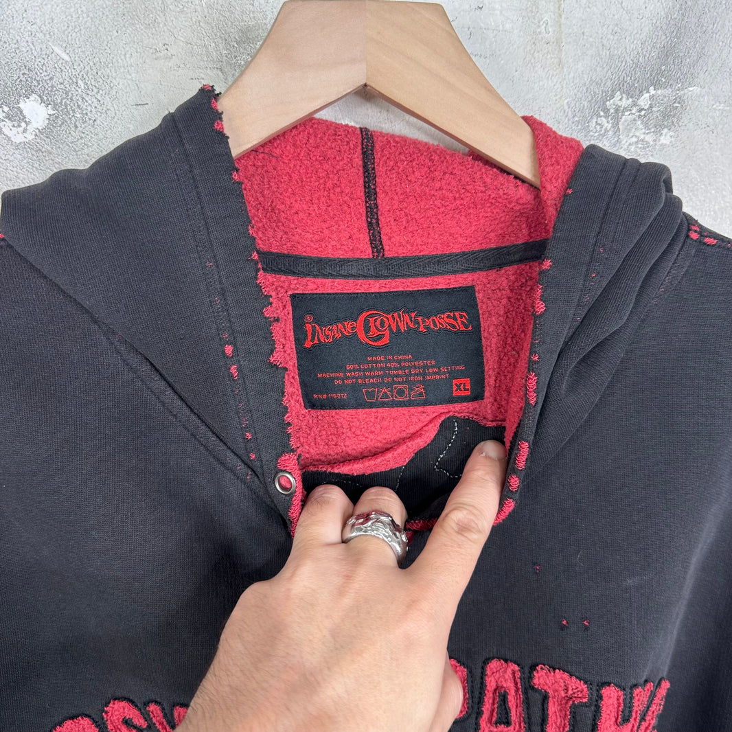 Vintage ICP Smoked Psychopatathic Zip Hoodie