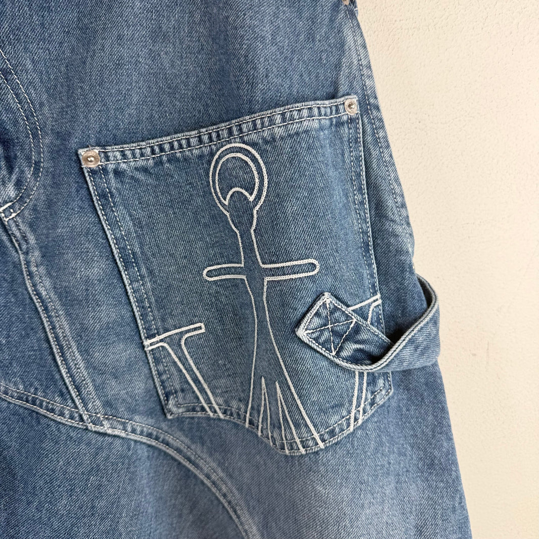 JWAnderson Twisted Workwear Jean Shorts