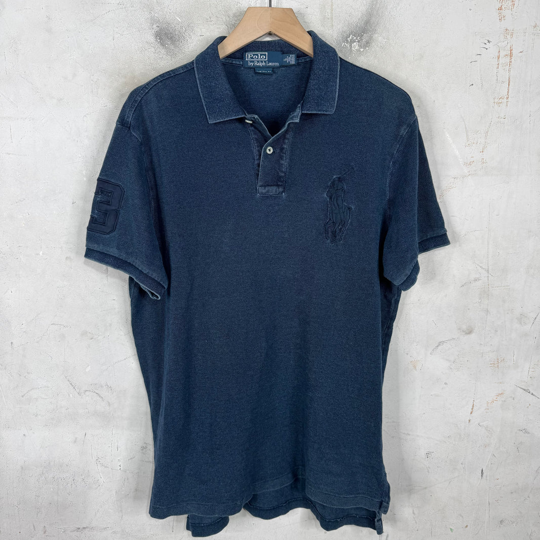 Ralph Lauren Navy Tonal Big Pony Polo