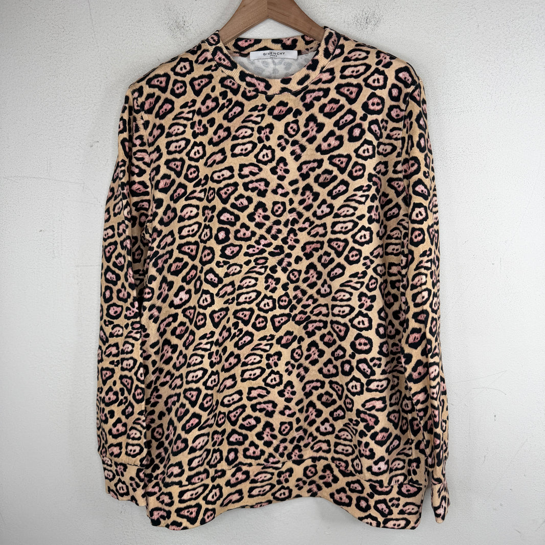 Givenchy AOP Leopard Sweater