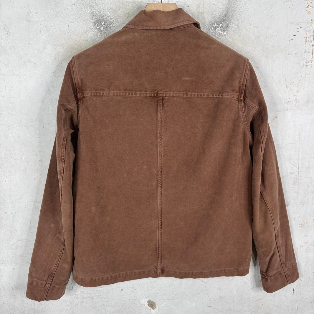 Our Legacy Pink Bleach Vintage Moleskin Jacket