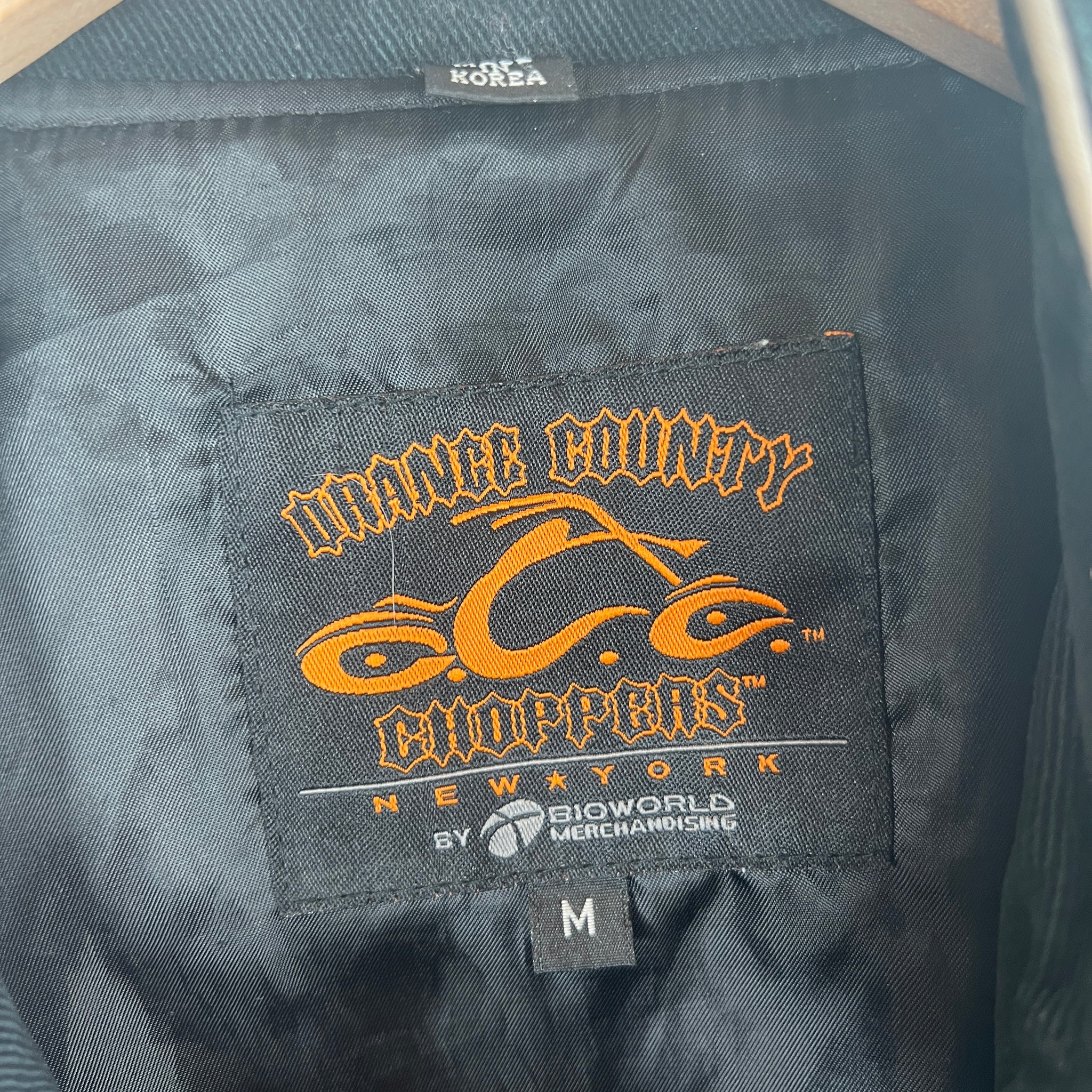 Vintage Orange County Choppers Moto Jacket
