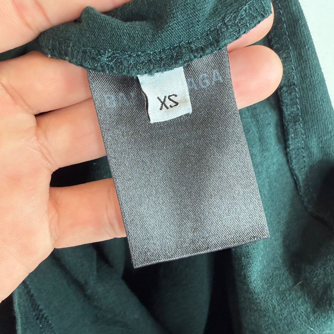 Balenciaga Green Copyright Logo T-Shirt