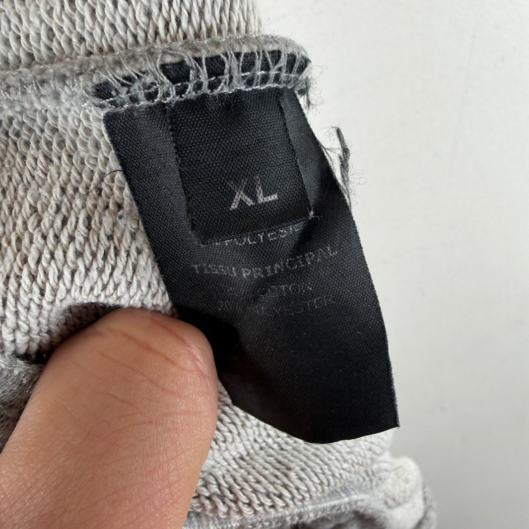 Vetements Gothic Logo Gray Sweatpants