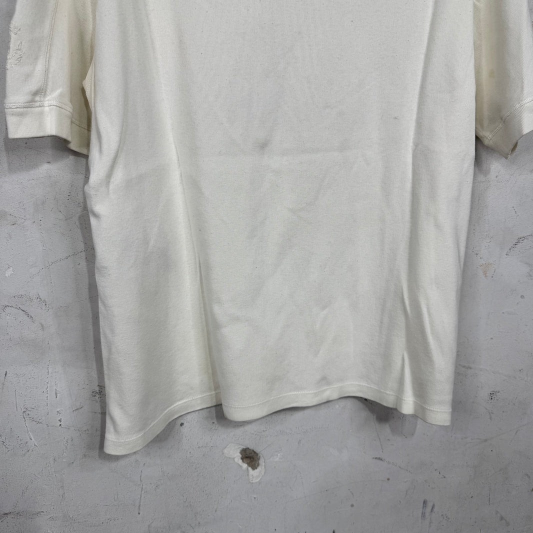 Saint Laurent Logo Thermal T-Shirt