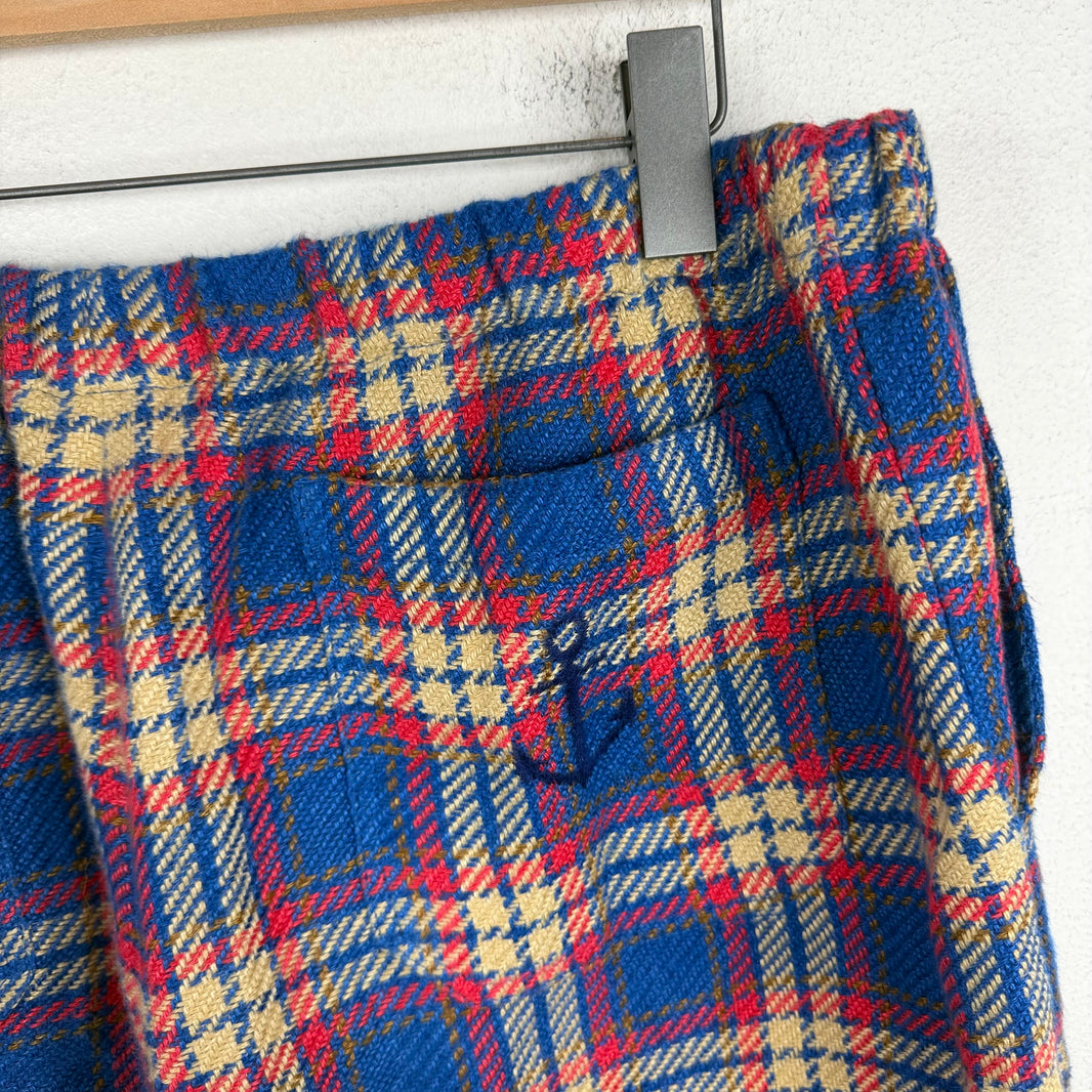 Gucci Plaid Long Shorts