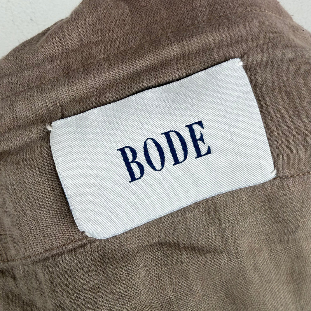 Bode Beaded Logo Shorts