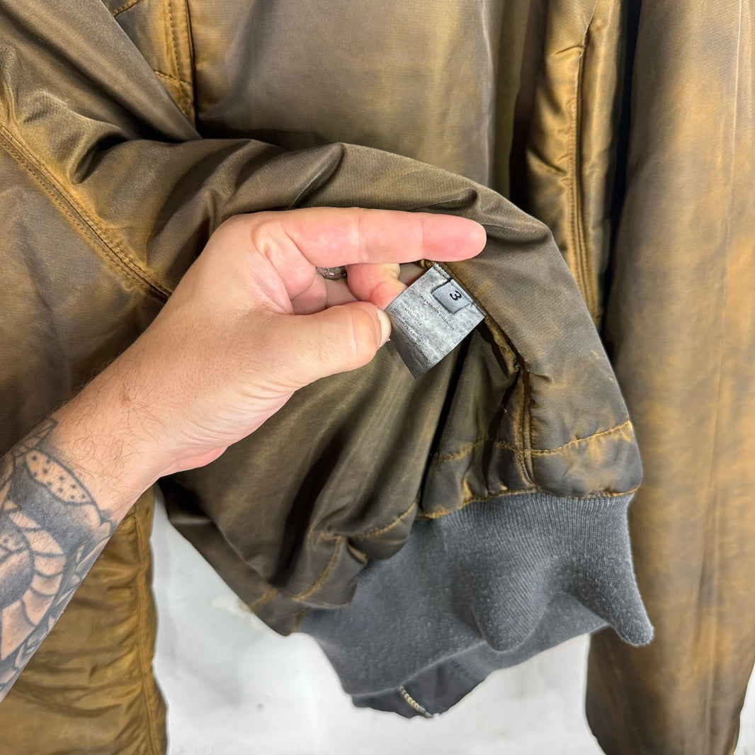 Alexander Digenova Distressed Bomber Jacket